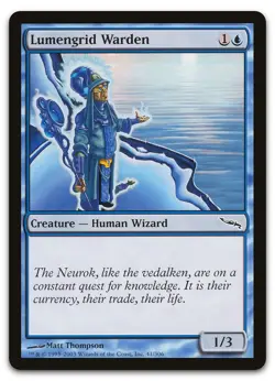 Lumengrid Warden #41 (NM) Mirrodin MRD Magic MTG - Image 1