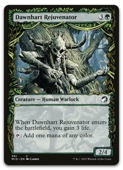 Dawnhart Rejuvenator (Showcase) #301 (NM) Midnight Hunt MID Magic MTG - Image 1