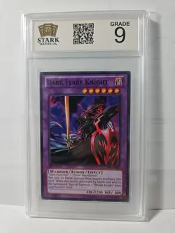 Dark Flare Knight LCYW-EN049 Grade 9 1st Ed YuGiOh Legendary Collection - Image 1