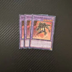 Yugioh x3 Masked HERO Dark Law RA01-EN025 Super Rare 1st Edition NM - Image 2