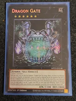 Yugioh! Dragon Gate 2025 Mega-Pack MP25-EN148 Prismatic Secret Rare - Image 1