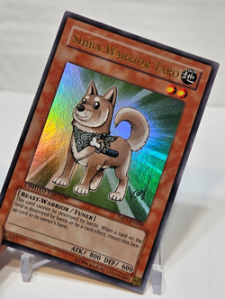 Shiba Warrior Taro YAP1-EN008 Ultra Rare Limited Edition Promo Yugioh 7791 - Image 4