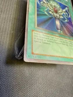 Monster Reborn LOB-118 YuGiOh Card sir it faded - Image 3