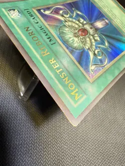 Monster Reborn LOB-118 YuGiOh Card sir it faded - Image 5