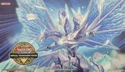 Yugioh OTS Playmat - Trishula, the Dragon of Icy Imprisonment - Image 1