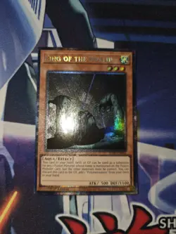 Yugioh King of the Swamp (CR) JUSH-EN046 Justice Hunters 1st Edition - Image 1