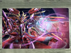YGOmat Kashtira Arise-Heart Trading Card Game Playmat TCG CCG Playing Mat & Bag - Image 1