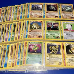 Pokemon Gym Heroes Set COMPLETE Non Holo 20-132 Binder Cards WOTC Vintage Lot NM - Image 1