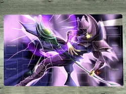 YGOmat Playmat Dark Magician TCG CCG Trading Card Game Mat Board Pad Zones Bag - Image 1