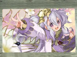 YGOmat Aromage Jasmine TCG Playmat CCG Trading Card Game Mat Desk Pad Free Bag - Image 1