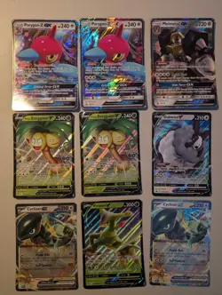 Pokemon GX/V LARGE JUMBO Card Lot + Tins & Accessories - Battle Deck - Image 3