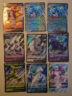 Pokemon GX/V LARGE JUMBO Card Lot + Tins & Accessories - Battle Deck - Image 4