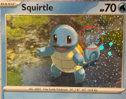 Squirtle - 048 (Cosmos Holo) 048 Sv: Scarlet & Violet Promo Card With SWIRL - Image 1