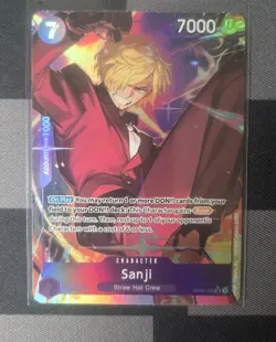 One Piece TCG Sanji OP09-065 SR Alternative Art Card English Edition - Image 1