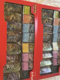 2 Pokemon TCG Prismatic Evolutions Costco 8 Mini-Tin Bundle W/ Promo Cards New - Image 2