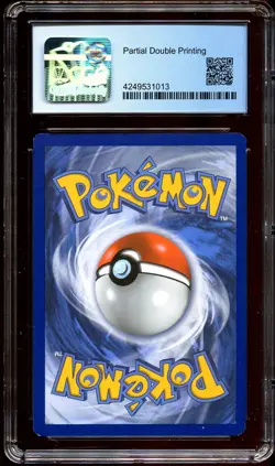 CGC 9 MINT Ampharos 056/203 ERROR Partial Double Printing Pokemon Card 013 - Image 3