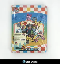 POKEMON CENTER ANAHEIM 2025 WORLD CHAMPIONSHIPS CARD BINDER SEALED - Image 1