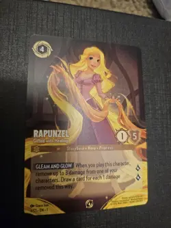 Rapunzel - Gifted with Healing - Disney Lorcana Tournament Promo Card DLPC 4/C1 - Image 1