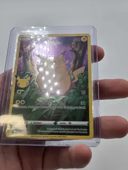 Pokemon TCG Celebrations Pikachu Holo Card 005/025 25th Anniversary - Image 2