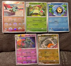 Pokemon TCG Black Bolt 5 Card Pokeball Lot - Image 1