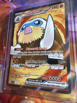 Mamoswine EX 174/159 Full Art NM/M Journey Together Pokemon Card - Image 3