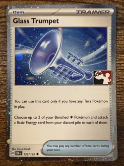 Glass Trumpet Uncommon Prize Pack Series Cards 135/142 NM - Image 1