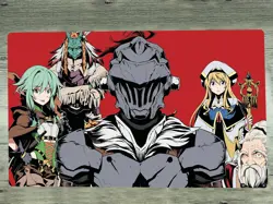YGOmat OCG Playmat Goblin Slayer Trading Card Game Mat TCG CCG Board Game Mat - Image 1