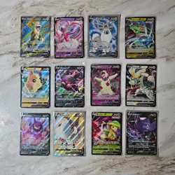 Lot of 12 Pokemon V Cards - Image 1