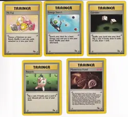 Pokemon Fossil COMPLETE SET Uncommon/Common Vintage WOTC 32 Card Lot MP-NM - Image 5