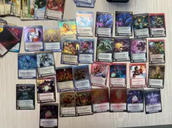 400+ Trading Card Lot Of Chaotic Game Cards with 90 foils/copper plus card tin - Image 3