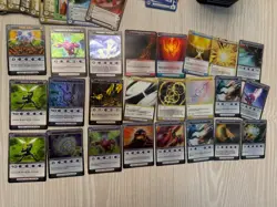 400+ Trading Card Lot Of Chaotic Game Cards with 90 foils/copper plus card tin - Image 4