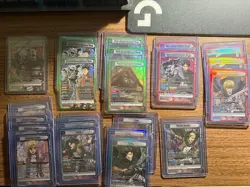 Union Arena Attack On Titan Lot Of SR Cards (23 Cards Total) - Image 1