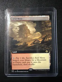 Arid Mesa (Extended Art) Modern Horizons 2 Regular Magic The Gathering Rare NM - Image 1