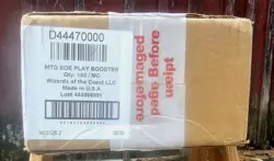 MTG Edge Of Eternities Sealed, Un-open Case: Six Play Booster Display Boxes - Image 1
