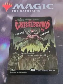 Mtg. Griselbrand. Foil Poster Showcase. Innistrad Remastered. Pack Fresh - Image 1