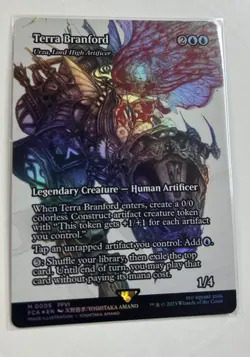 Terra Branford - Urza, Lord High Artificer (Showcase) Final Fantasy Foil MINT ✅ - Image 3