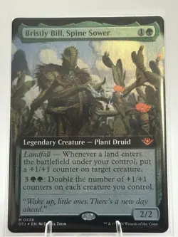 Bristly Bill, Spine Sower (Extended Art) Outlaws of Thunder Junction Foil - Image 2