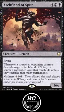 Archfiend Of Spite NM MTG C19 Tracked Fast Shipping - Image 1