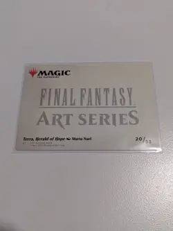 Art Series Terra, Herald Of Hope 20/53: Final Fantasy MTG (NM) - Image 2