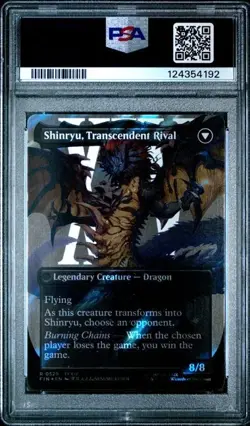 PSA 10 GEM MT Zenos Yae Galvus Shinryu Surge Foil 529 | MTG UB Final Fantasy - Image 2
