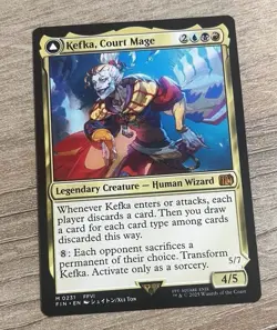 MTG Kefka, Court Mage Final Fantasy Regular - Image 1