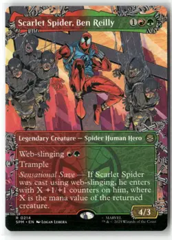 Scarlet Spider, Ben Reilly (Borderless) Marvel's Spider-Man Regular - Image 1
