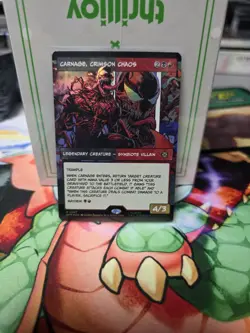 Carnage Crimson Chaos 0227 Foil (Extended Art) Marvels Spider-Man - Image 1