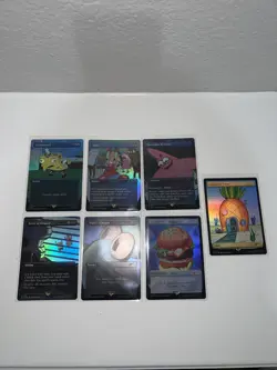 Magic Secret Lair x SpongeBob SquarePants: Internet Sensation FOIL EDITION MTG - Image 1