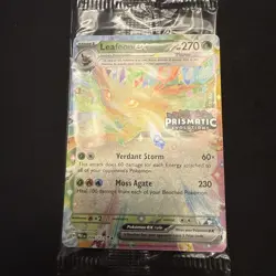 Pokemon Leafeon EX 006 Surprise Box Stamped Promo Prismatic Evolutions Sealed - Image 1