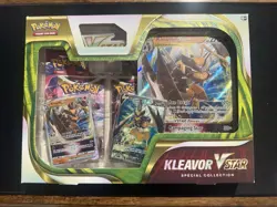 Pokemon TCG - Kleavor VSTAR Special Collection Box New/Factory Sealed - Image 1