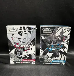 Pokemon Black Bolt and White Flare Booster Bundle Set of 2 Sealed New - Image 1