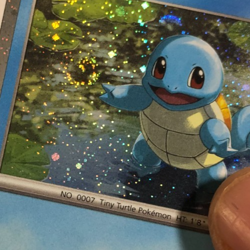 Pokemon TCG Promo SVP 048 Cosmos Holographic Squirtle w Swirl Near Mint. - Image 2