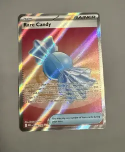 Rare Candy Full Art Ultra Rare 175/132 Pokemon Mega Evolution English - Image 2
