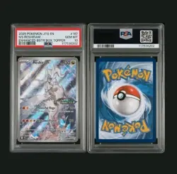 Ns Reshiram Stamped Promo PSA 10 2025 Pokemon Journey Together Box Topper - Image 3